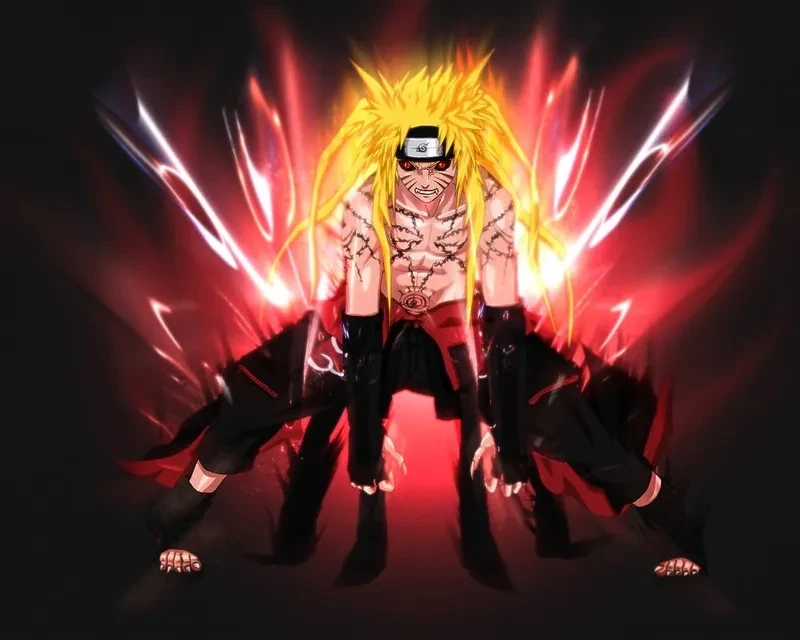 Kakashi ngầu tạo không gian mạnh mẽ và ấn tượng