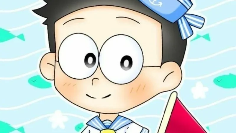 Hình ảnh của Doraemon và Nobita giúp tạo không gian tình cảm
