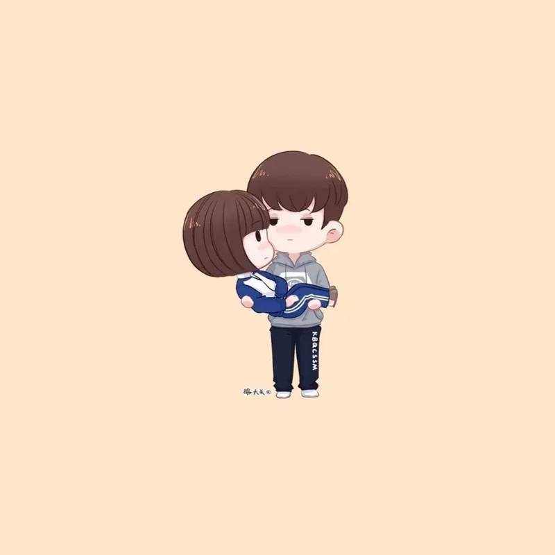 Ảnh nền tình yêu cute làm không gian thêm ngọt ngào và dễ chịu