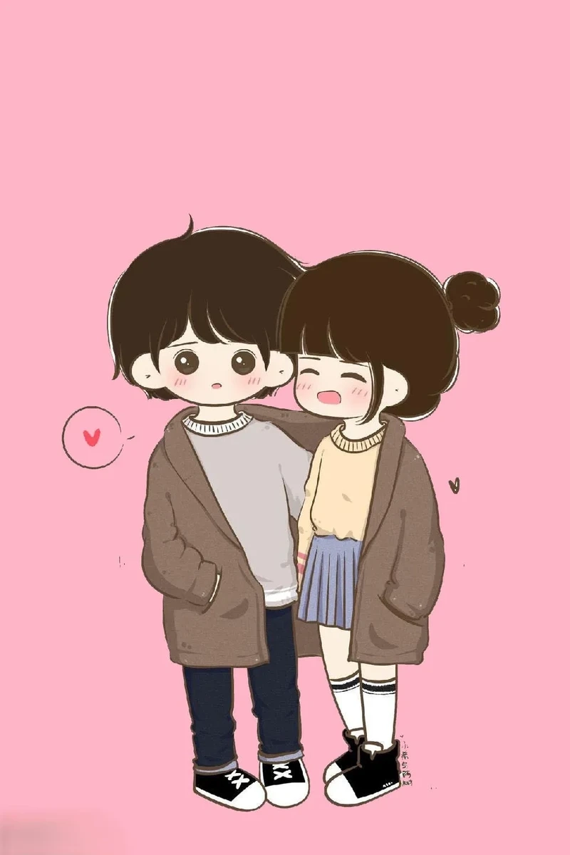 Nền tình yêu lãng mạn mang đến không gian dễ chịu và vui tươi