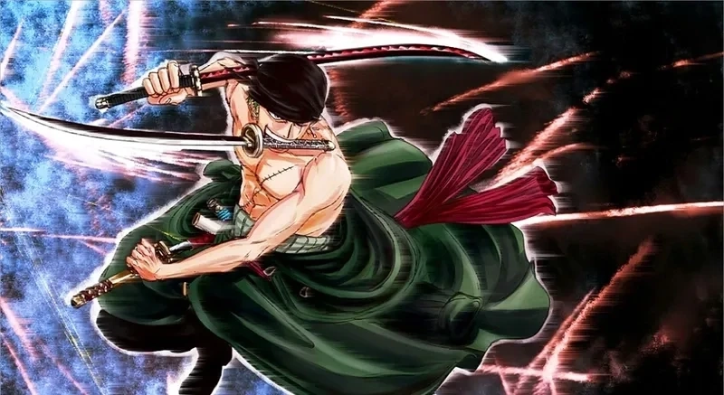 Hình nền đẹp One Piece Zoro phù hợp làm hình nền đa năng