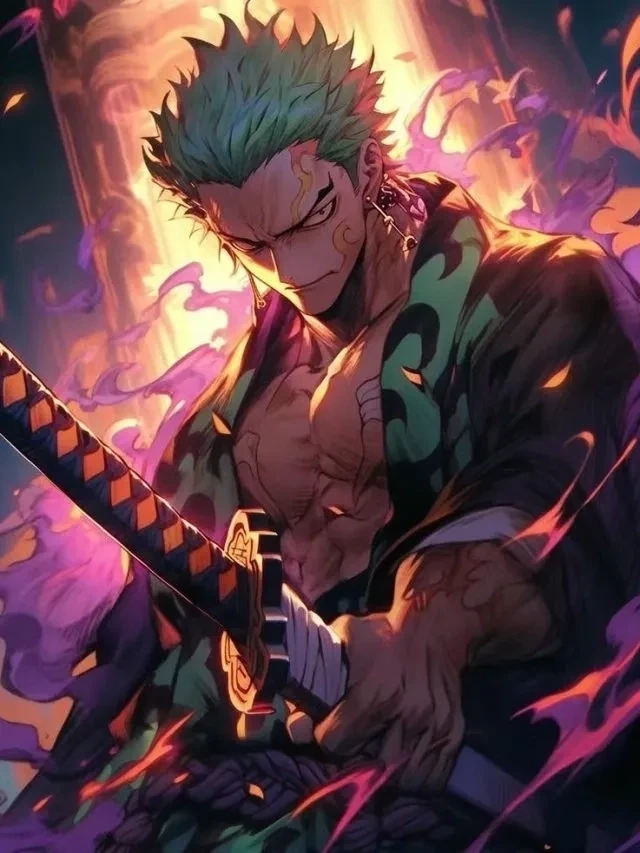 Hình nền One Piece Zoro ngầu phù hợp cho các fan của bộ truyện