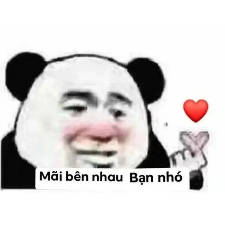 Ảnh bắn tim meme đáng yêu phù hợp chia sẻ