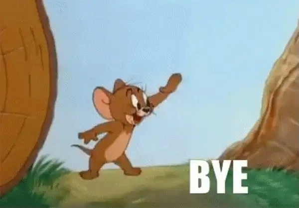 Say goodbye meme sáng tạo và ngộ nghĩnh phù hợp trong hội thoại