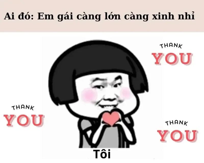 Meme cảm ơn rất nhiều gửi lời tri ân chân thành đến mọi người