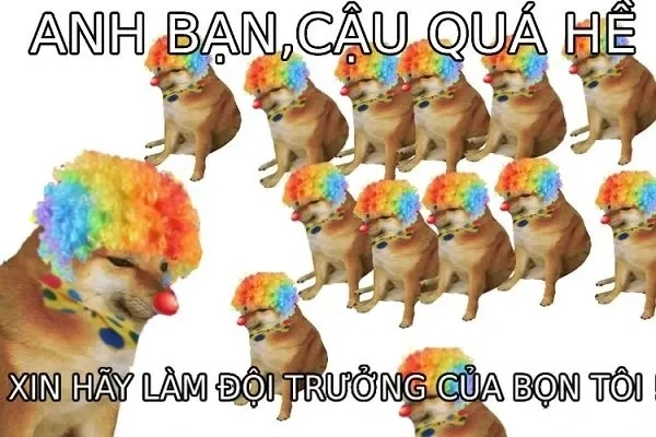 Cheems Bonk Meme với phong cách sáng tạo và hài hước