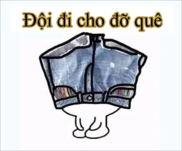 Quần què meme hài hước với phong cách độc đáo thú vị