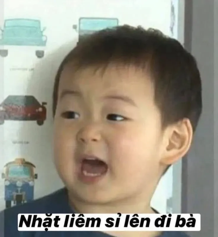 Meme em bé Hàn Quốc nổi tiếng với biểu cảm đáng yêu