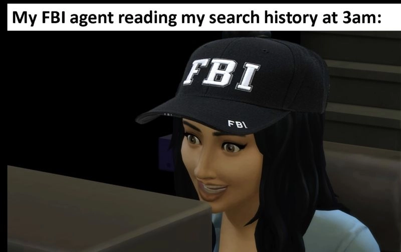 Meme fbi open up độc đáo và sáng tạo dễ sử dụng