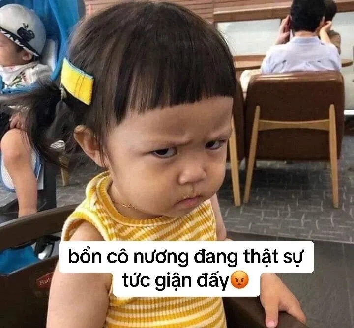 Meme giận hờn sáng tạo và hài hước dễ dàng chia sẻ