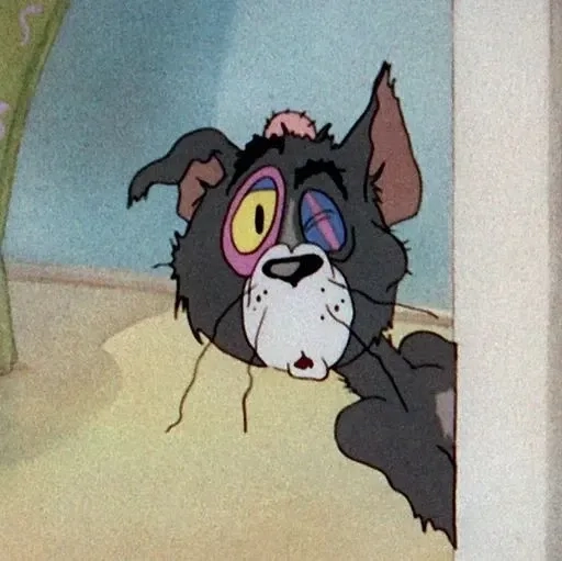 Meme Tom and Jerry gốc với hình ảnh cực kỳ quen thuộc