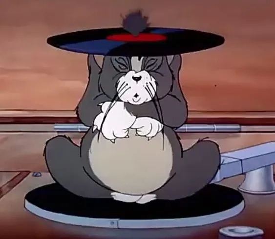 Tom and Jerry meme Tết với hình ảnh mang không khí vui tươi