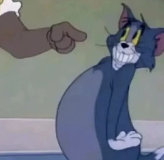 Ảnh Tom and Jerry meme với biểu cảm thú vị và độc đáo