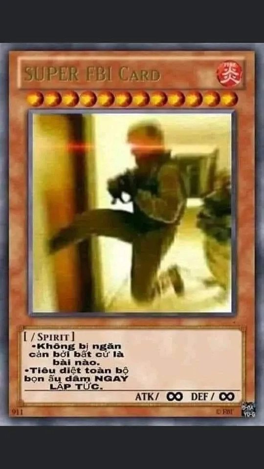 Bộ bài Yugioh meme độc đáo và sáng tạo dành cho fan của Yugioh