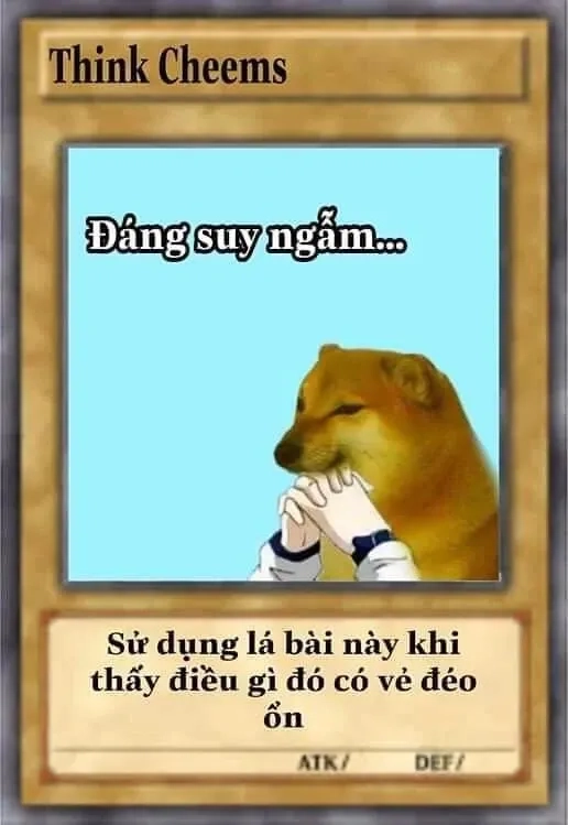 Bài Yugioh meme gốc hài hước và thú vị dành cho các tín đồ Yugioh