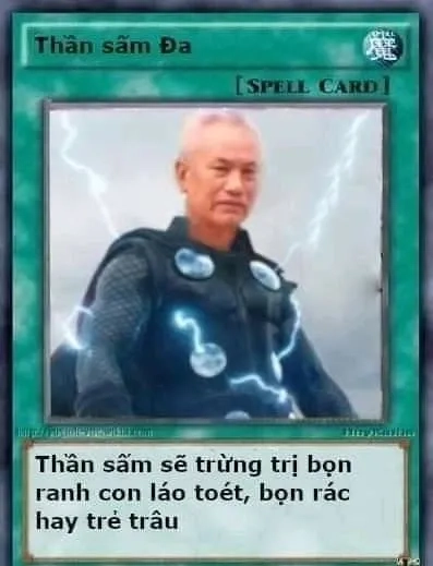 Ảnh meme bài Yugioh độc đáo và sáng tạo dành cho mọi hoàn cảnh