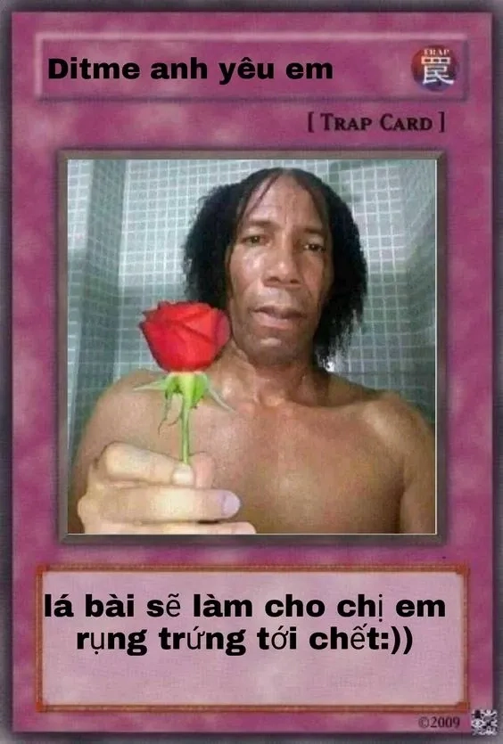 Meme thẻ bài Yugioh hài hước và thú vị phù hợp với mọi lứa tuổi