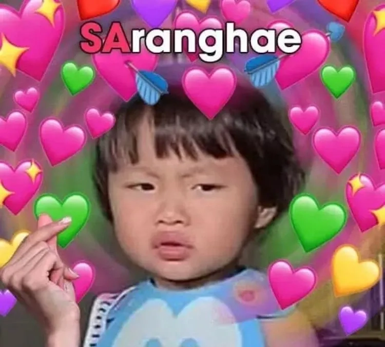 I love meme dễ thương và ngộ nghĩnh phù hợp để giải trí