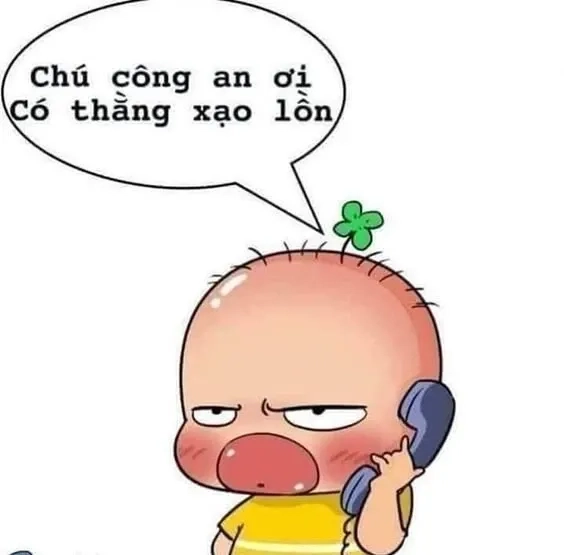 Trong group có công an meme hài hước và độc đáo