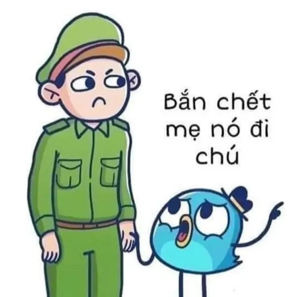 Alo chú công an ơi meme cực kỳ hài hước và thú vị