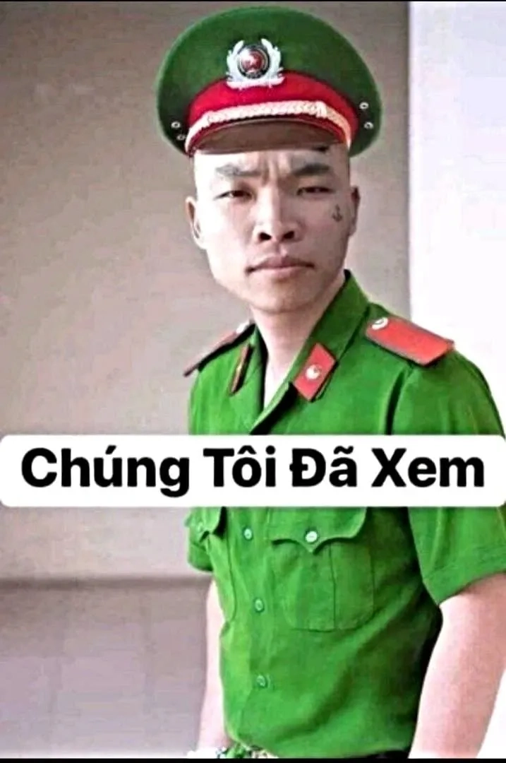 T báo công an meme mang lại tiếng cười không ngớt