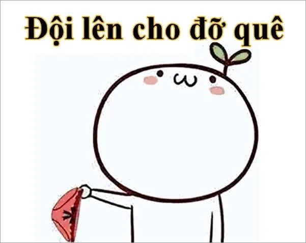 Nhục meme đội quần với biểu cảm thú vị và độc đáo