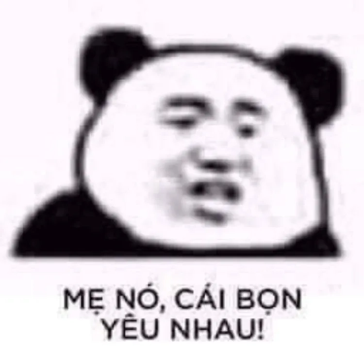 Gấu hồng meme dễ thương và thú vị để chia sẻ