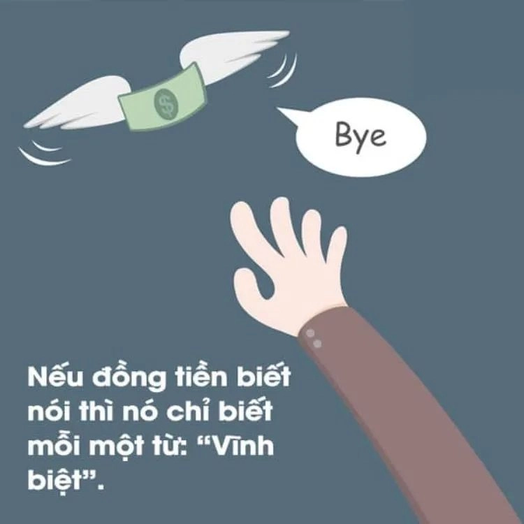 Xin tiền meme châm biếm hài hước các tình huống thường gặp