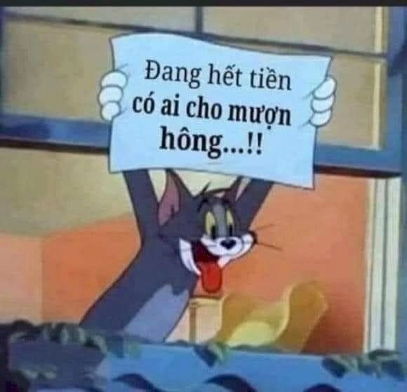 Meme mượn tiền hài hước về các tình huống vay mượn thực tế