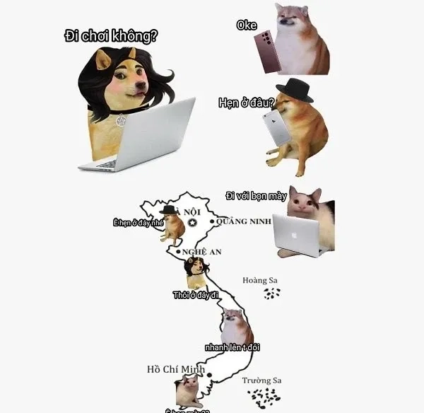 Shiba Inu meme coin gắn liền với hình ảnh dễ thương