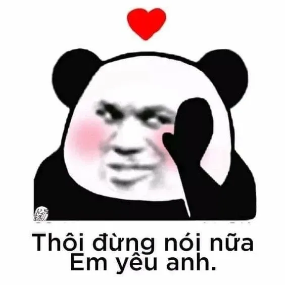 Ảnh meme tỏ tình đáng yêu giúp bạn bày tỏ cảm xúc