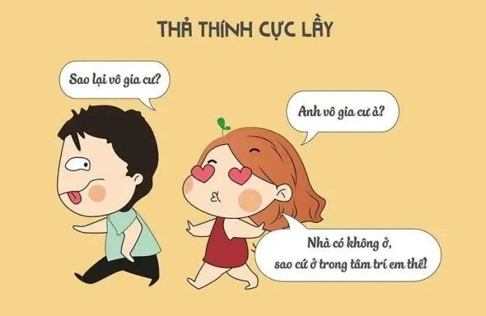 Meme anh yêu em với hình ảnh lãng mạn đáng nhớ