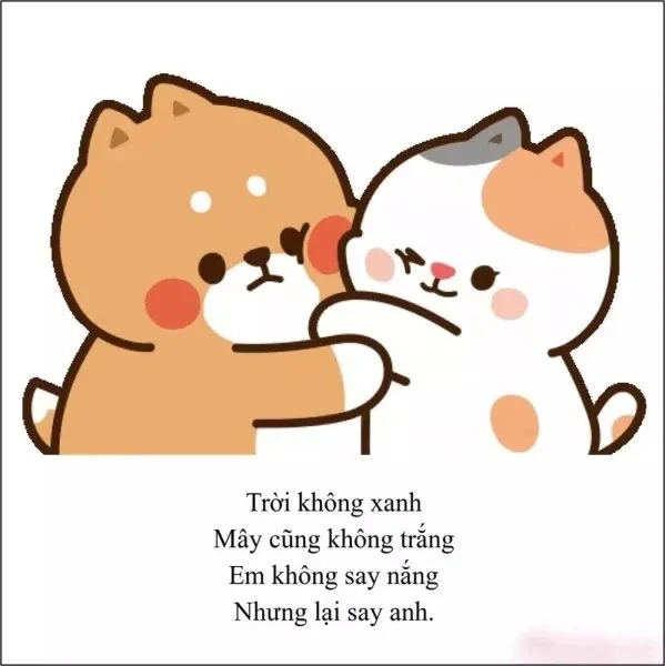 Meme mãi yêu lãng mạn và chứa đựng ý nghĩa sâu sắc