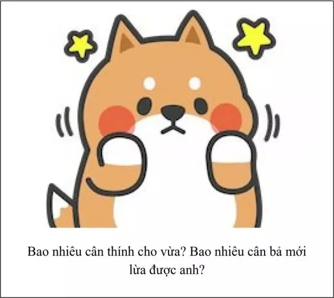 Tình yêu to bự meme dễ thương và sáng tạo