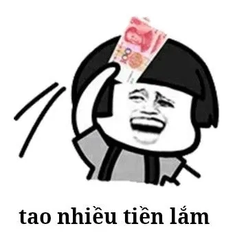 Ảnh meme hết tiền dễ thương với biểu cảm sáng tạo thú vị