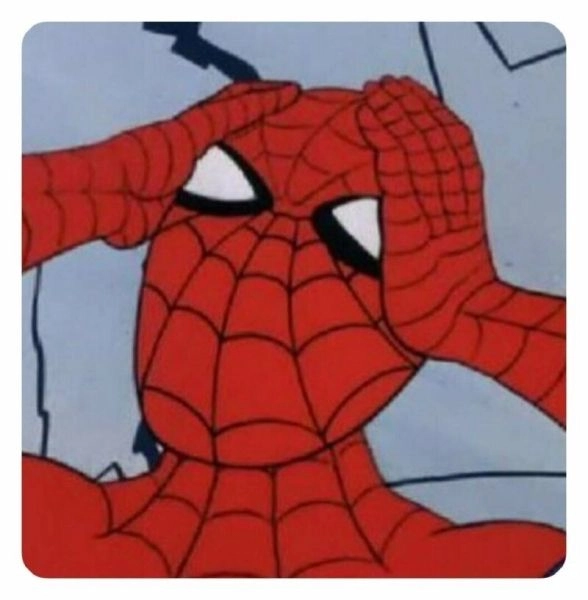 2 Spiderman meme với biểu cảm ngộ nghĩnh và cực kỳ vui nhộn