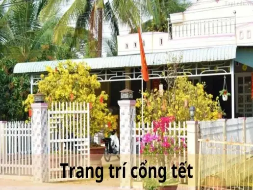 Khám phá ngay 10 ý tưởng trang trí cổng Tết đẹp, độc đáo đón xuân