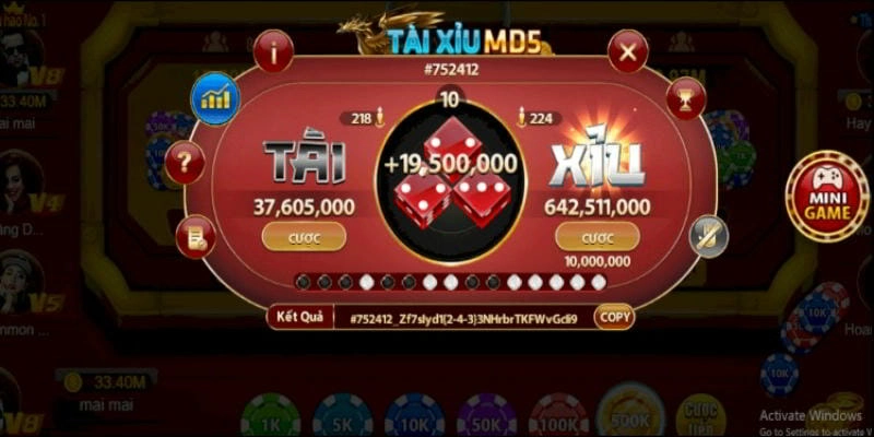 Bí quyết chinh phục game tài xỉu MD5