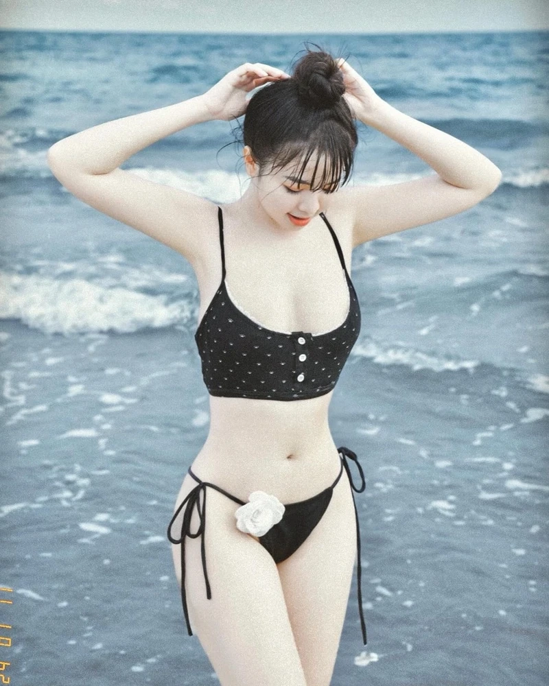 Gái xinh hàn quốc bikini mang lại phong cách thời thượng, quyến rũ