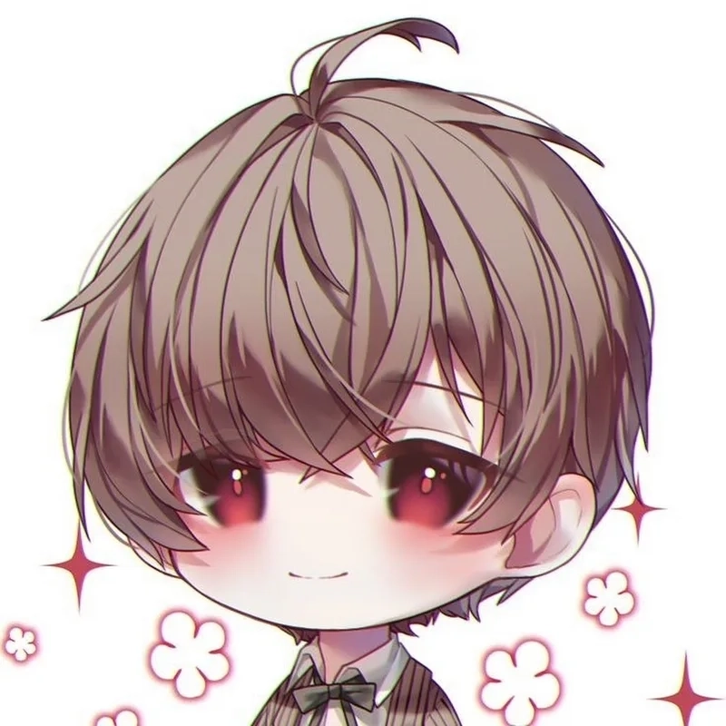 Anime chibi nam cute mang vẻ đáng yêu đầy cuốn hút