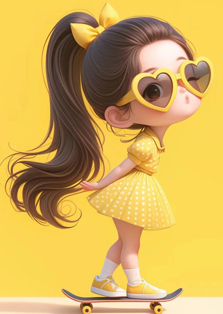 Hình ảnh chibi nữ cute ngầu pha chút dễ thương