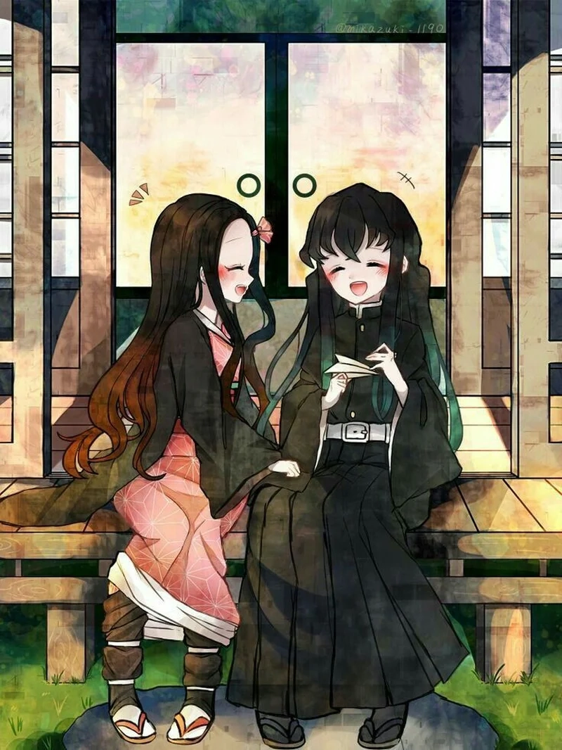 Muichirou × Nezuko hai tâm hồn đồng điệu