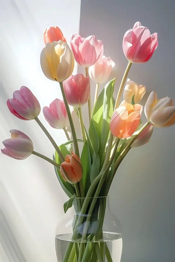 Hình hoa tulip đẹp tinh tế mang nét sang trọng