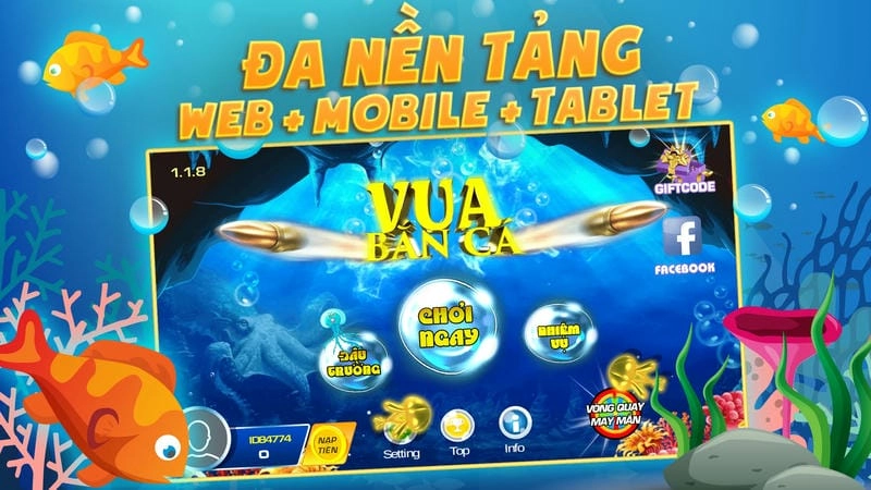  Điểm khác biệt của top game bắn cá đổi thưởng nằm ở thiết kế và tính năng.