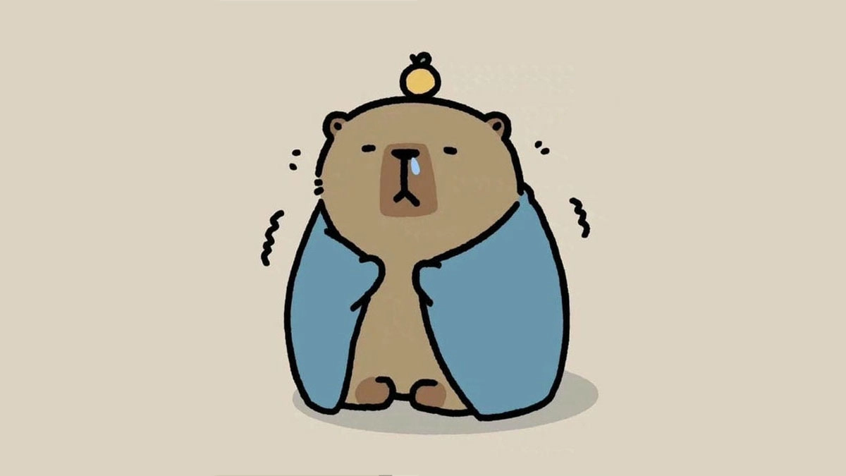 Chibi cute hình ảnh capybara cute chibi ngọt lịm