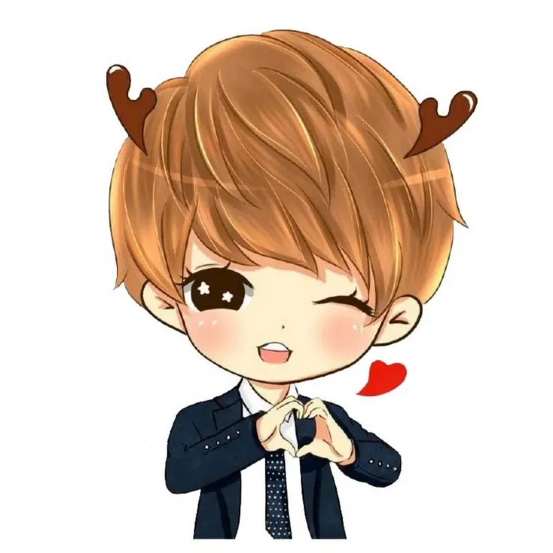 Hình nền anime cute nam tô điểm màn hình sinh động