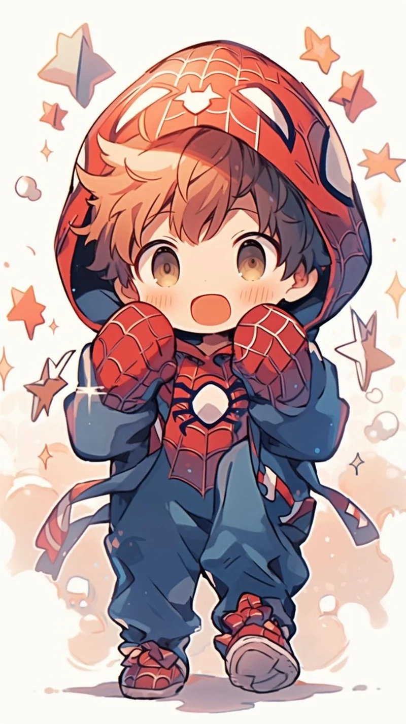 Hình anime dễ thương nam mang vẻ đẹp trong sáng