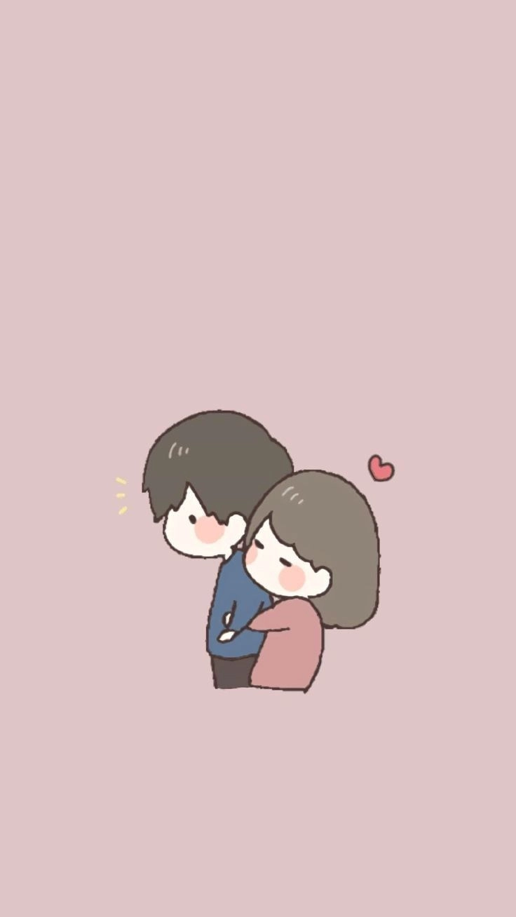 Hình ảnh cặp đôi yêu nhau chibi cực đẹp