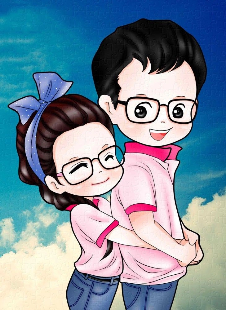 Ảnh chibi cặp đôi dễ gây cảm tình lâu dài