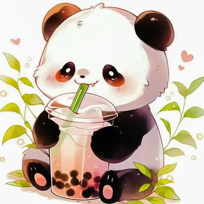 Gấu chibi dễ thương mang nét đáng yêu lạ kỳ